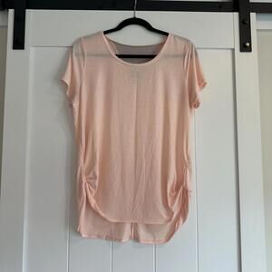 XERSION Pink‎ Twist Hem Top Size Medium